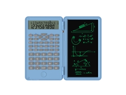 Calculadora científica con tableta de escritura borrable, 240 funciones, pantalla LCD de 2 líneas.