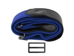 Cinturón elástico unisex para vaqueros con hebilla azul