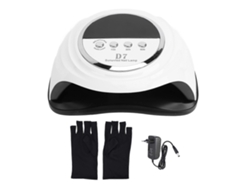 Lámpara de uñas LED de alta potencia con sensor automático para secado en casa y salón GOKOCO