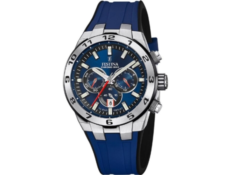 Reloj FESTINA Chrono Bike Azul para Hombre con Correa de Goma F20671/1