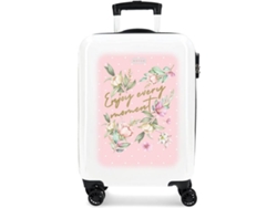 Maleta De Cabina Movom Enjoy Every Moment Blanco (55x38x20cm - 34l)