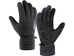 Guantes De Ciclismo De Invierno Con Aislamiento Térmico, Resistentes Al Viento, Dorso Antideslizante Y Buen Agarre.