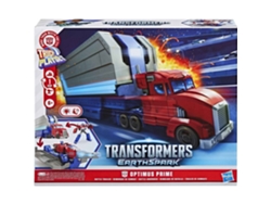 Set de batalla de Optimus Prime de Transformers Earthspark de HASBRO