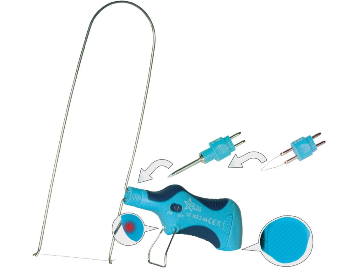 Kit de modelado de poliestireno Pebaro: kit de corte y soldadura para manualidades creativas