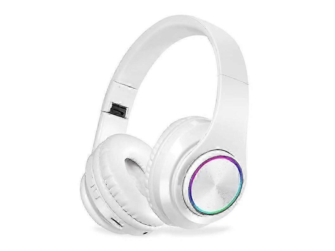 Auriculares inalámbricos Bluetooth B39 con luz de colores, enchufables, para juegos de cartas, música y movimiento, auriculares Bluetooth Ly Ebike