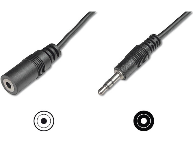 Cable de Audio DIGITUS AK-510200-050-S