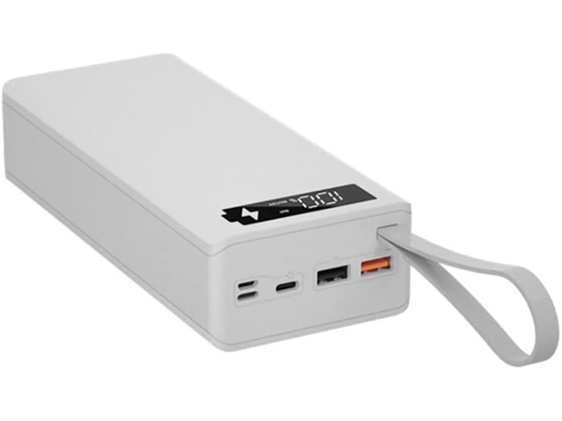 Caja De Almacenamiento De Baterías 16x18650 Pd Qc3.0 De Carga Rápida, Caja Para Power Bank Diy, Estuche Blanco