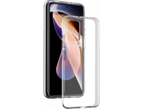 Funda para Xiaomi Redmi Note 11 Pro+, Redmi Note 11 Pro, Redmi Ultra BIGBEN CONNECTED Piel Sintética Textura Suave Transparente