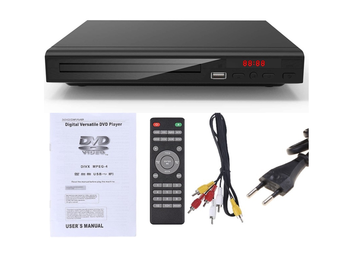 Reproductor De Dvd Henten Home Dvd-225