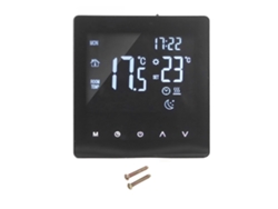 Termostato Digital Inteligente Con Pantalla Táctil Lcd Programable Para Calefacción Por Suelo Radiante, Negro, Ac90-240v, K2mrh3a
