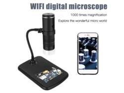 Microscopio Electrónico Industrial Portátil F210 Wifi De 2 Mp Y 1080p Con Aumento De 50-1000x