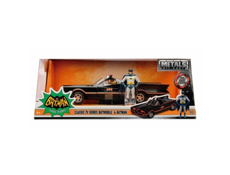 Vehículo + Figura BATMAN Batmobile 1:24 1996 Classic (Edad Mínima: ‍8)