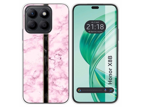 Funda Diseño Mármol para Honor X8B TUMUNDOSMARTPHONE Silicona Multicolor