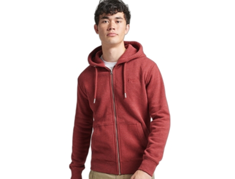 Sudadera con cremallera bordada Superdry Vintage Logo (Tam: XS)