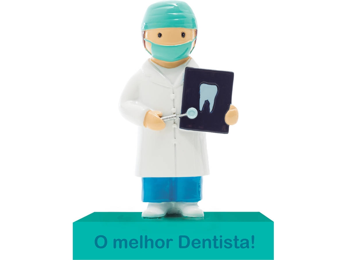Figura Decorativa LITTLE DROPS OF WATER O Mejor Dentista (Azul - Resina)