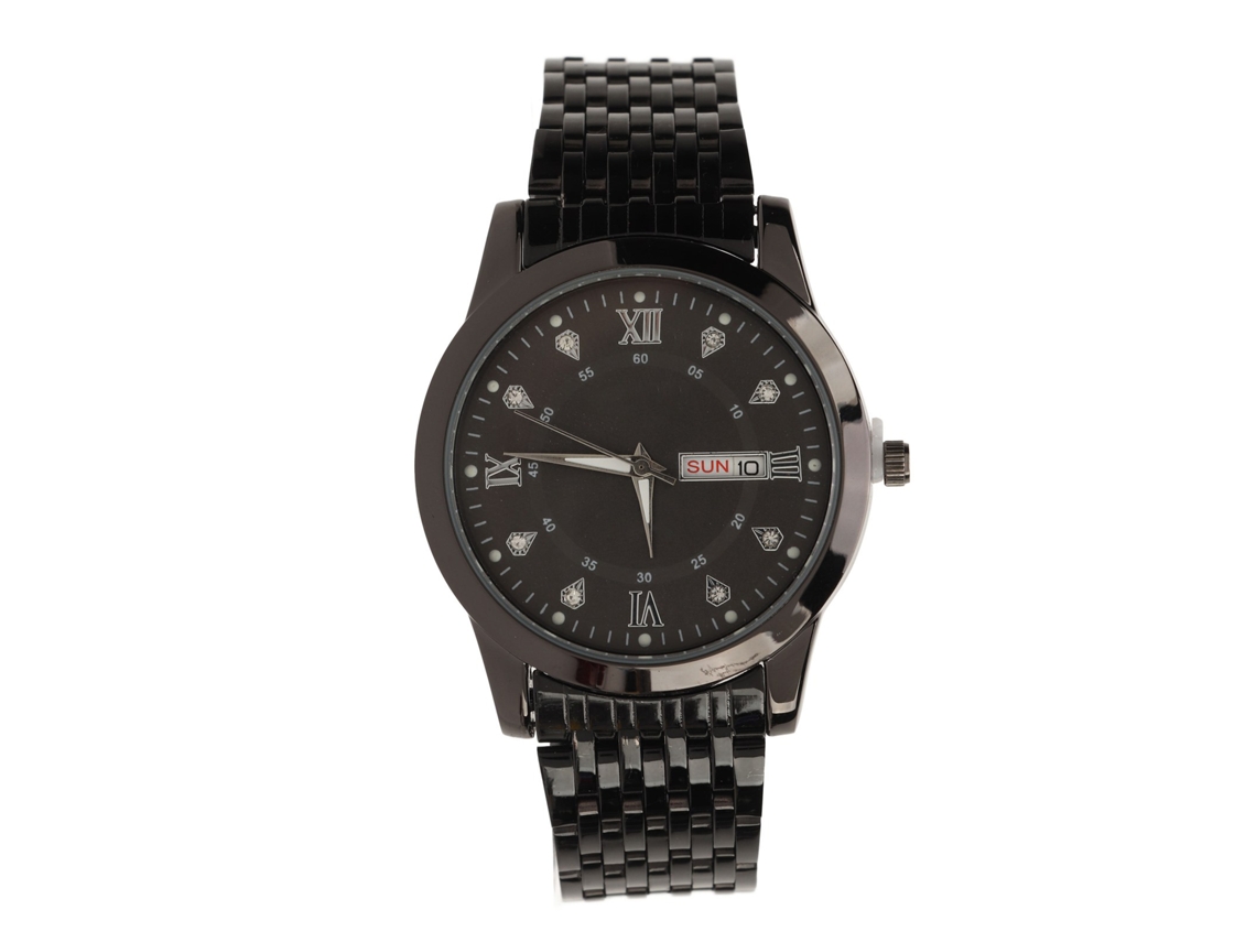 Reloj De Cuarzo Para Hombre Con Indicador De Día Y Fecha, Resistente Al Agua, Luminoso, Estilo Casual Y Lujoso Con Correa De Aleación.