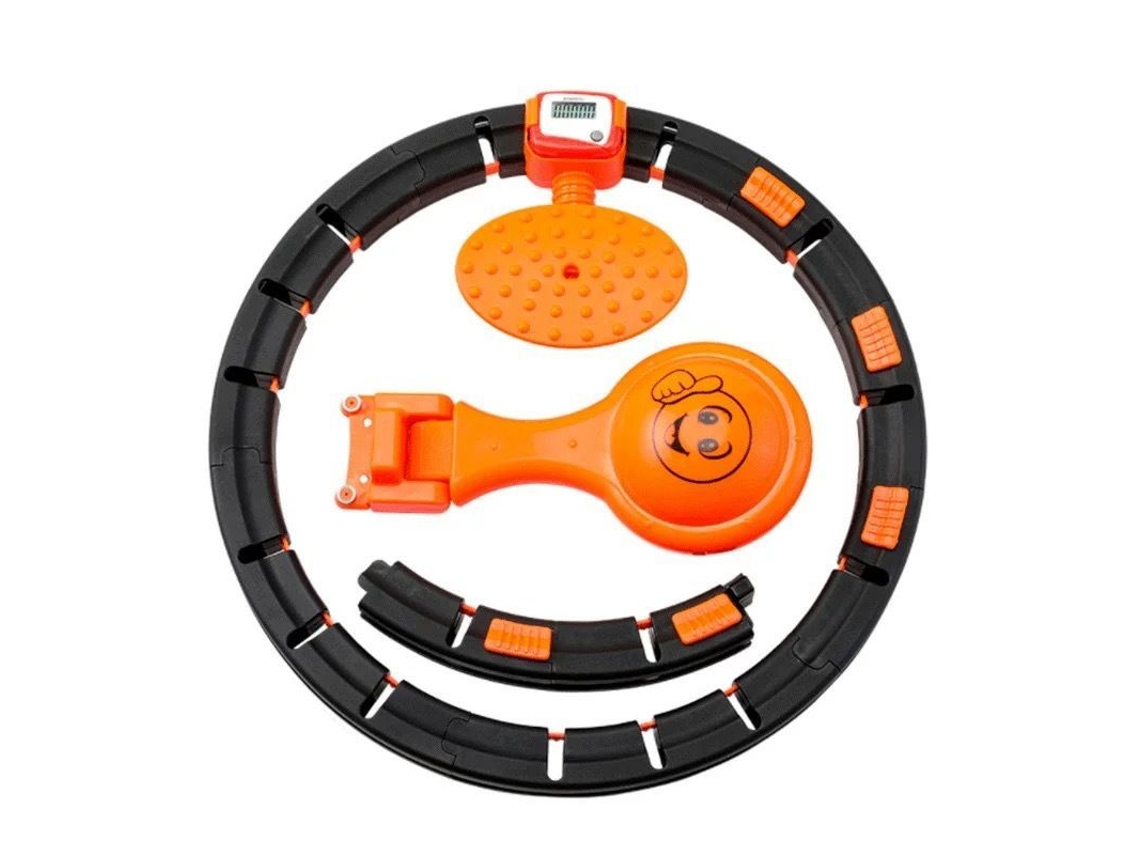 Aro De Hula Hoop Para Adultos Con Sistema Anti-rotura Y Longitud Ajustable Para Cinturas De 60 A 140 Cm.
