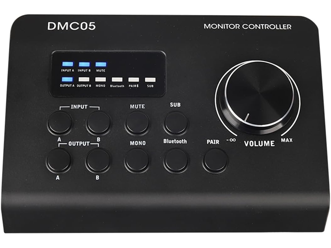 Controlador De Monitor Bluetooth Multifunción Dmc05 Para Escucha Y Grabación En Estudio Profesional