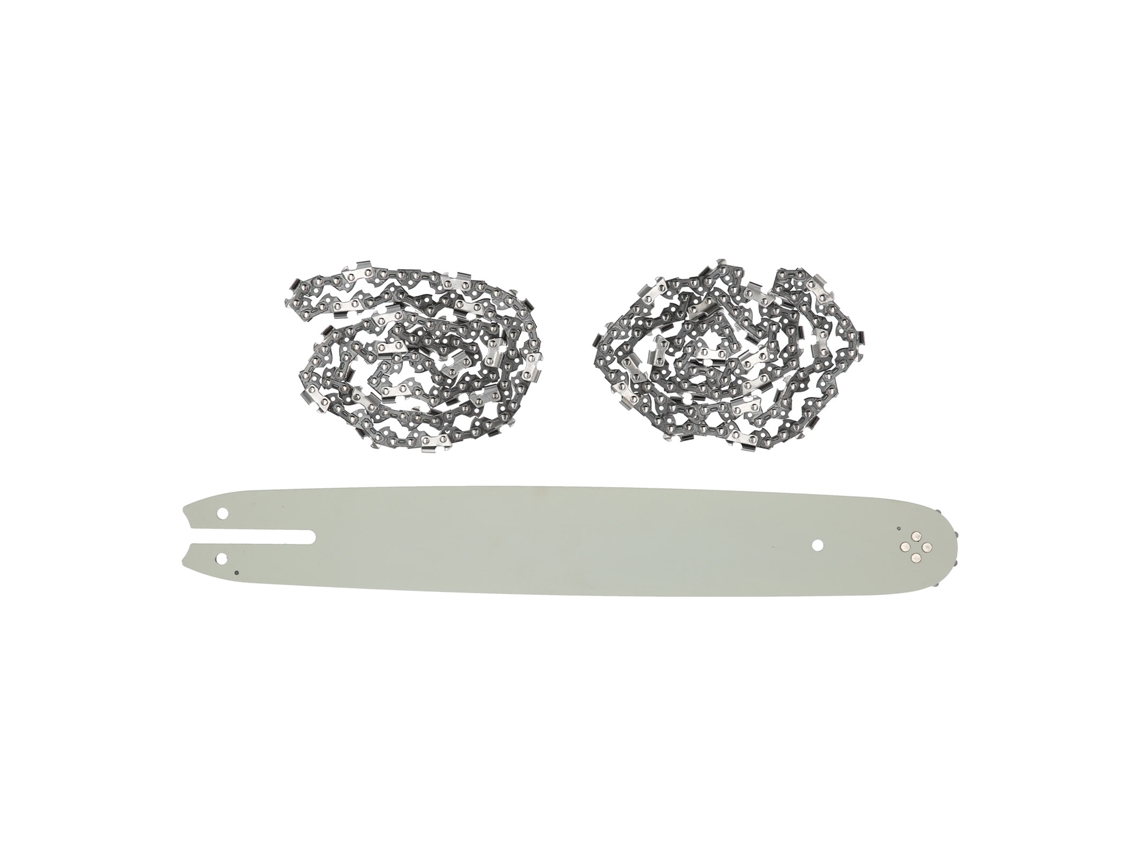 Cadenas Para Motosierra Y 1 Placa Guía De Acero Aleado Para Motosierra Eléctrica.
