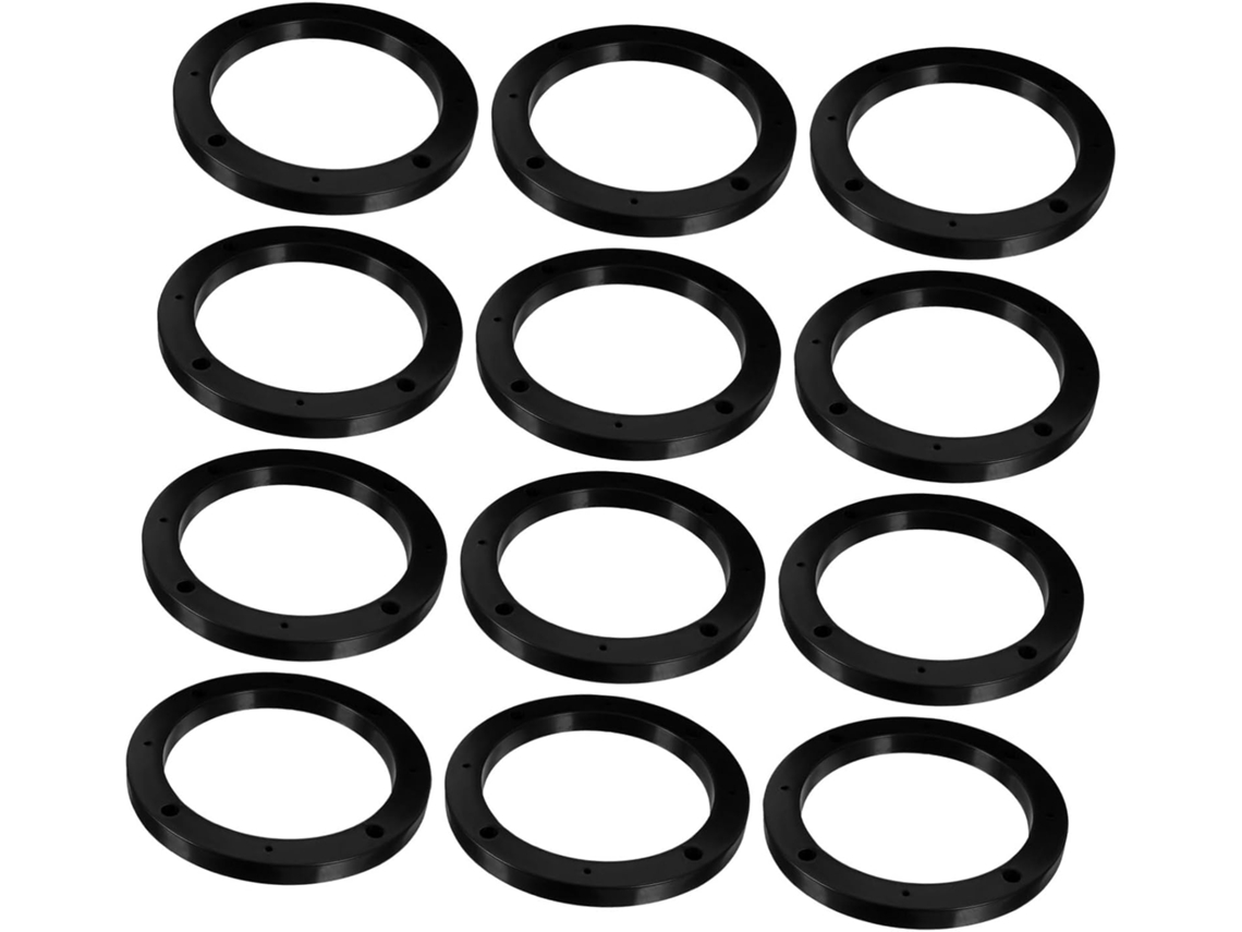 6 Pares De Anillos Espaciadores Para Altavoces De Coche, De Plástico, Adaptadores De Juntas De Montaje...