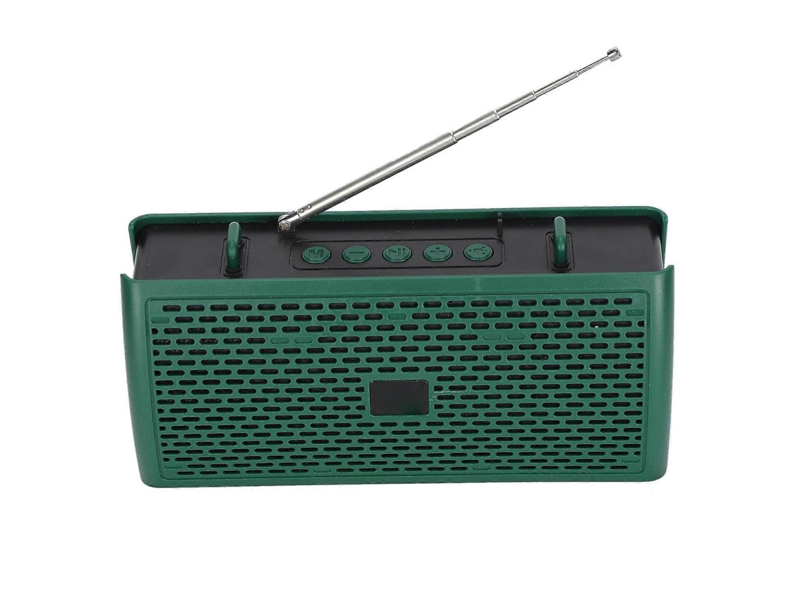 Altavoz Bluetooth inalámbrico portátil Yunzii con Bluetooth 5.0, altavoz de energía solar con linterna LED y radio FM