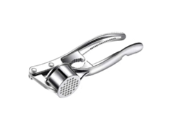 Prensa de ajos manual, 25-26 cm, acero inoxidable, ideal para la cocina. Rosewell