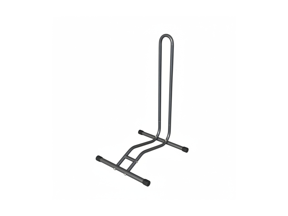 Soporte Bicicleta Relaxdays 29", Ancho Neumático Hasta 6,5 Cm, Delantero Y Trasero, Suelo, 1 Bici, Antracita
