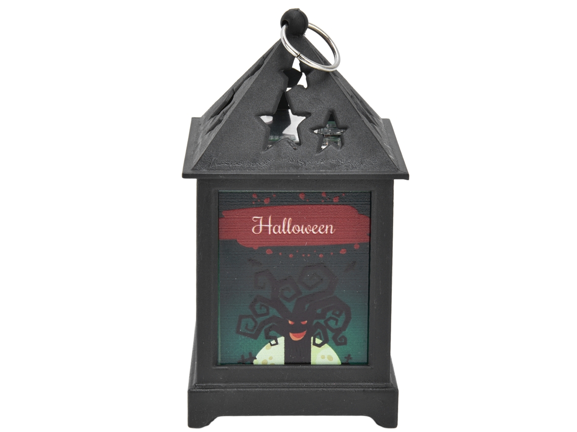 Linterna Led De Halloween, Luz Nocturna Portátil Lámpara Llama Para Decoración Festivales. Fantasma.