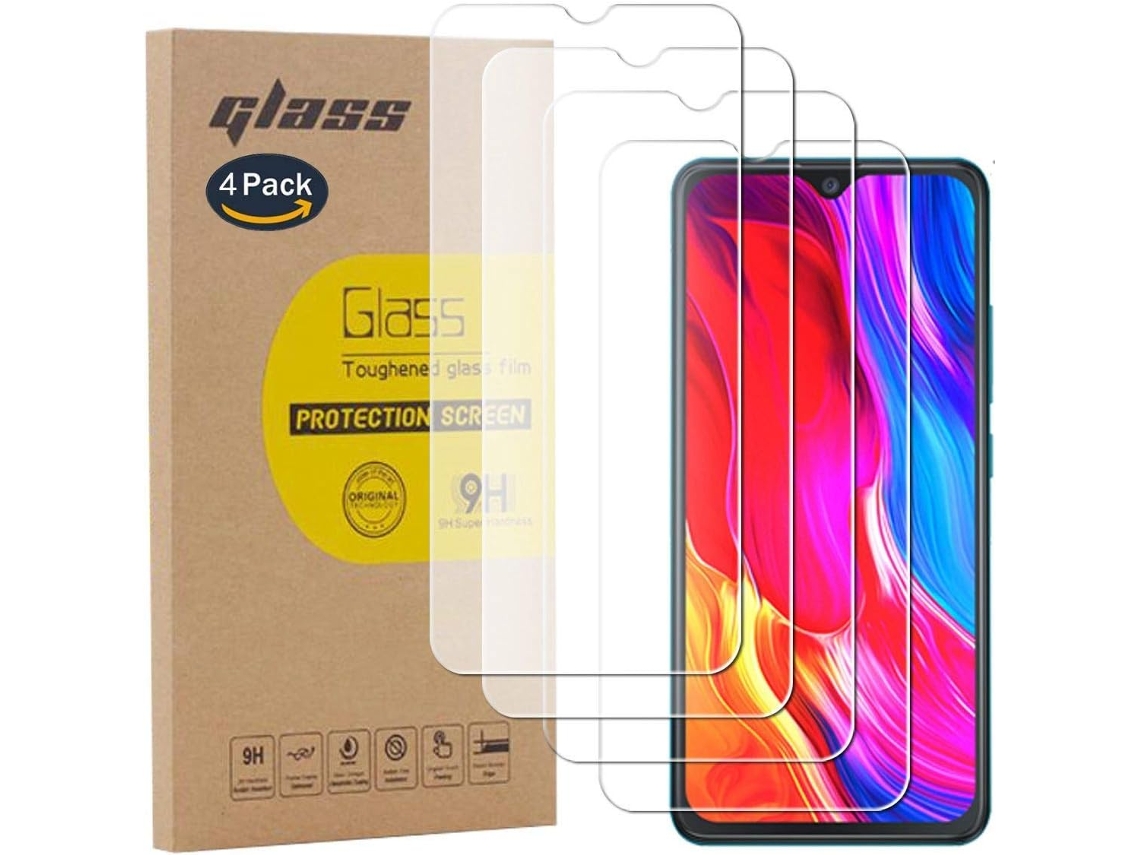 Conjunto de Protectores de Pantalla Filme Alta Transparência Super Livre Bolhas para Cubot Note 7 HONGWE. (4un)
