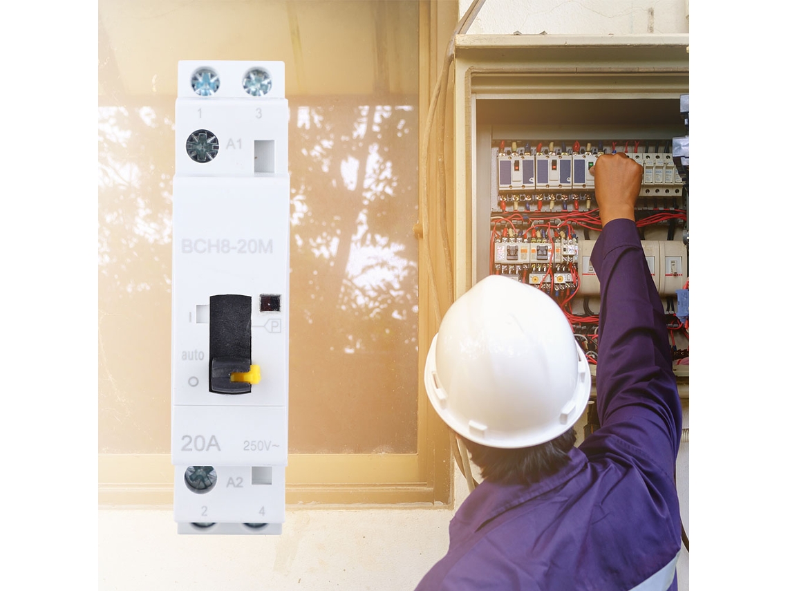 Omni-contacto De Ca Doméstico 2p20a Con Función De Control Manual Para Control Eléctrico De Edificios (2nc)