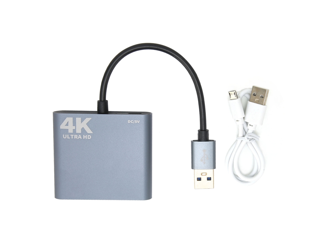 Tarjeta De Captura De Audio Y Video 4k 1080p Usb 3.0 A Hd Interfaz Multimedia Tarjeta De Captura De Juegos
