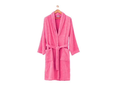 Albornoz PADUANA Fucsia 450 g/m² 100 % algodón (L - Fucsia)