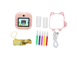 Cámara De Impresión Instantánea Con Pantalla Ips De 2,4 Pulgadas, 48 Mp, Vídeo De 1080 P, Zoom Digital De 8x, Impresión Térmica, Cámara Digital Para