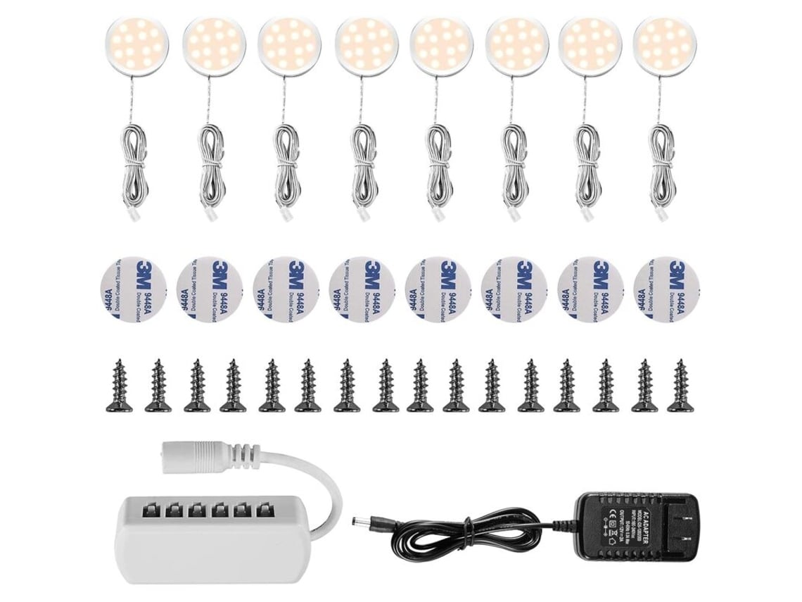 Luminaria Led Empotrable Para Armarios, Cocinas Y Otras Habitaciones.