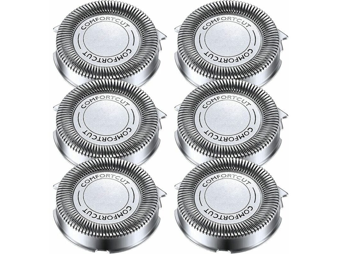 Compañero de caballero, diseñado para modelos de afeitadoras eléctricas Philips, experiencia de afeitado agradable para la piel, cuchillas lavables para alta