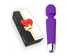 Masajeador De Varita, Masajeador Eléctrico Yizhood, Recargable Por Usb, Inalámbrico, Silencioso, Resistente Al Agua (morado)