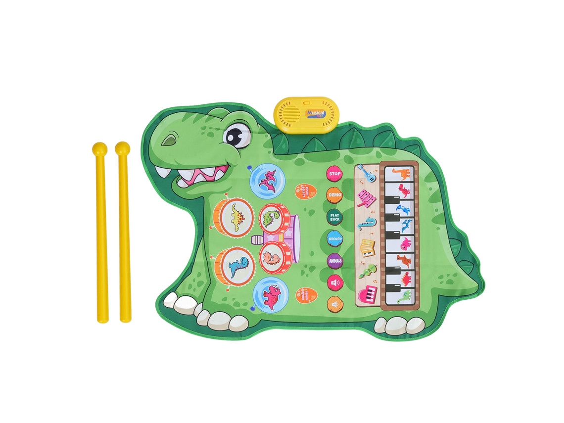 -colchón Interactivo Para Bebés Con Música Y Tambores Jazz, Alfombra De Baile Educativa Para Niños Pequeños
