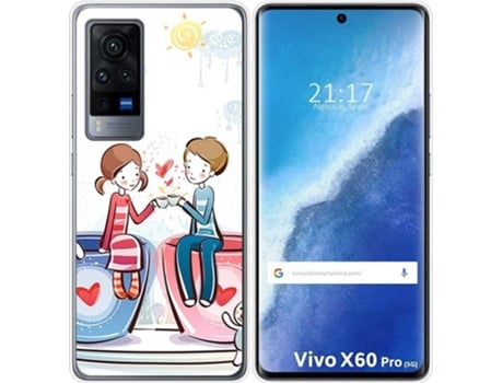 Carcasa Vivo X60 Pro 5G TUMUNDOSMARTPHONE Café Multicolor