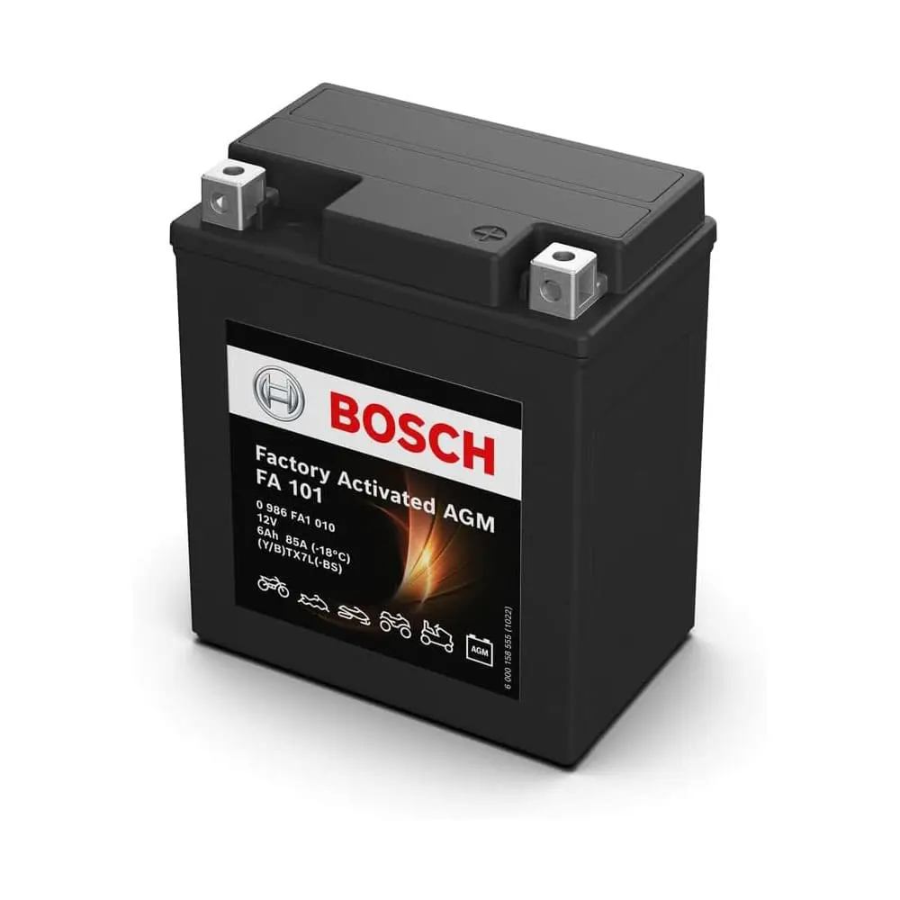 Batería BOSCH FA101 (YTX7L-BS) 12V 6Ah 85A