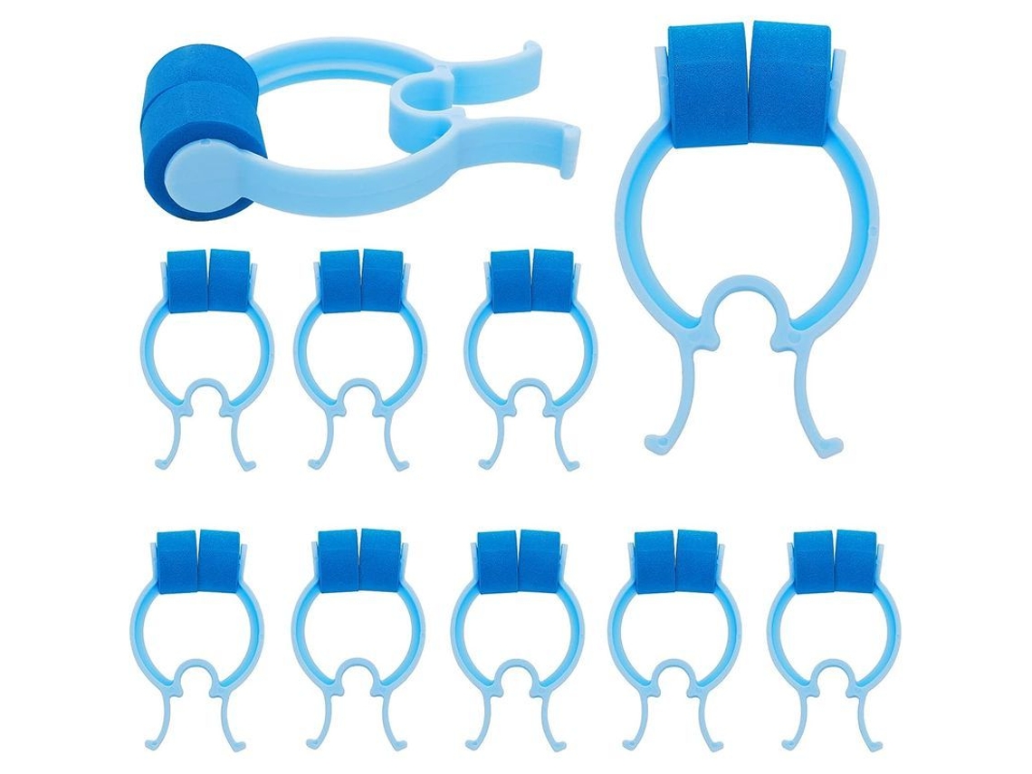10 Pinzas Nasales Para Nadar Estanques De Sangrado Nasal Clip Nasal De Espuma Plástica Ypx