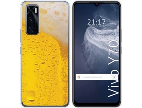 Carcasa Vivo Y70 TUMUNDOSMARTPHONE Cerveza Multicolor