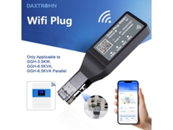 Módulo Wifi Daxtromn Negro Para Inversor Solar Paralelo De Onda Sinusoidal Pura Ggh-35kw/ggh-65kva/ggh-65kva Con Conectividad Wifi