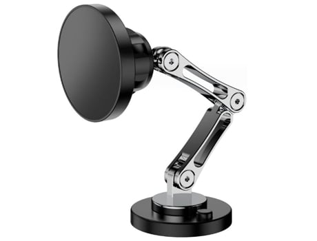 Soporte Tablero Instrumentos Del Automóvil Pantalla Flotante Plegable Giratorio Aleación BISBISOUS Negro