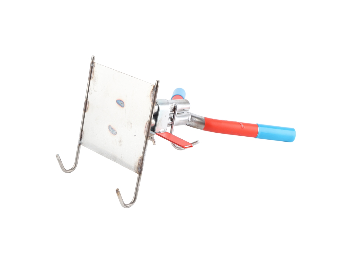 Estructura de acero galvanizado para castración de lechones con doble suspensión, 35x22cm | Sin marca
