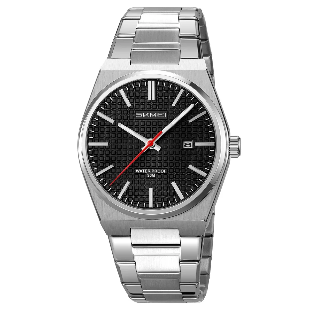 Reloj De Pulsera Con Movimiento De Cuarzo, Para Hombre Y Mujer, Con Indicador De Fecha, Elegante Y Resistente Al Agua.