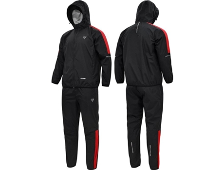 Chándale para Fitness RDX Chándal Sauna Rojo (L)