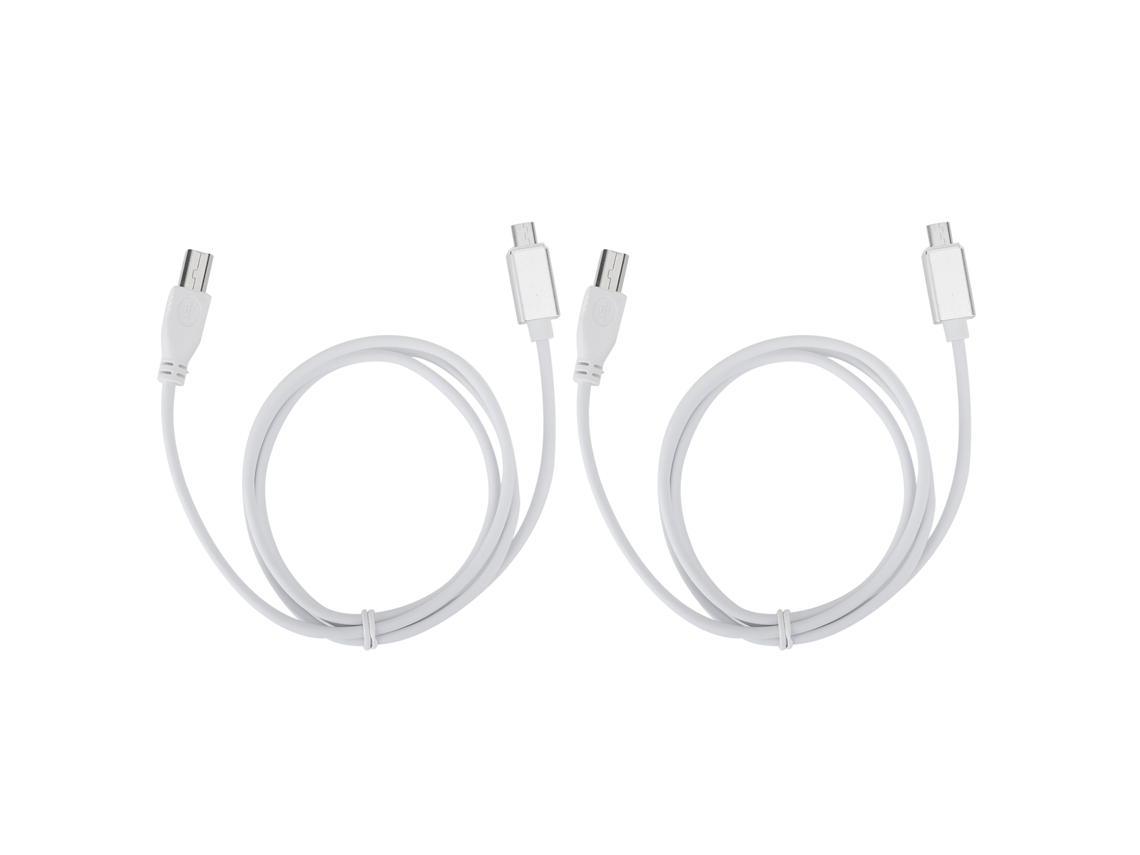 Cable De Conexión Para Piano Eléctrico (2 Unidades) V8 Micro Usb A Tipo B, Compatible Con Tabletas Y Midi.
