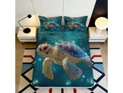 Microfibra Estampado Funda Microfibra Diseño Almohada Juego Color 200 X 25 Cm