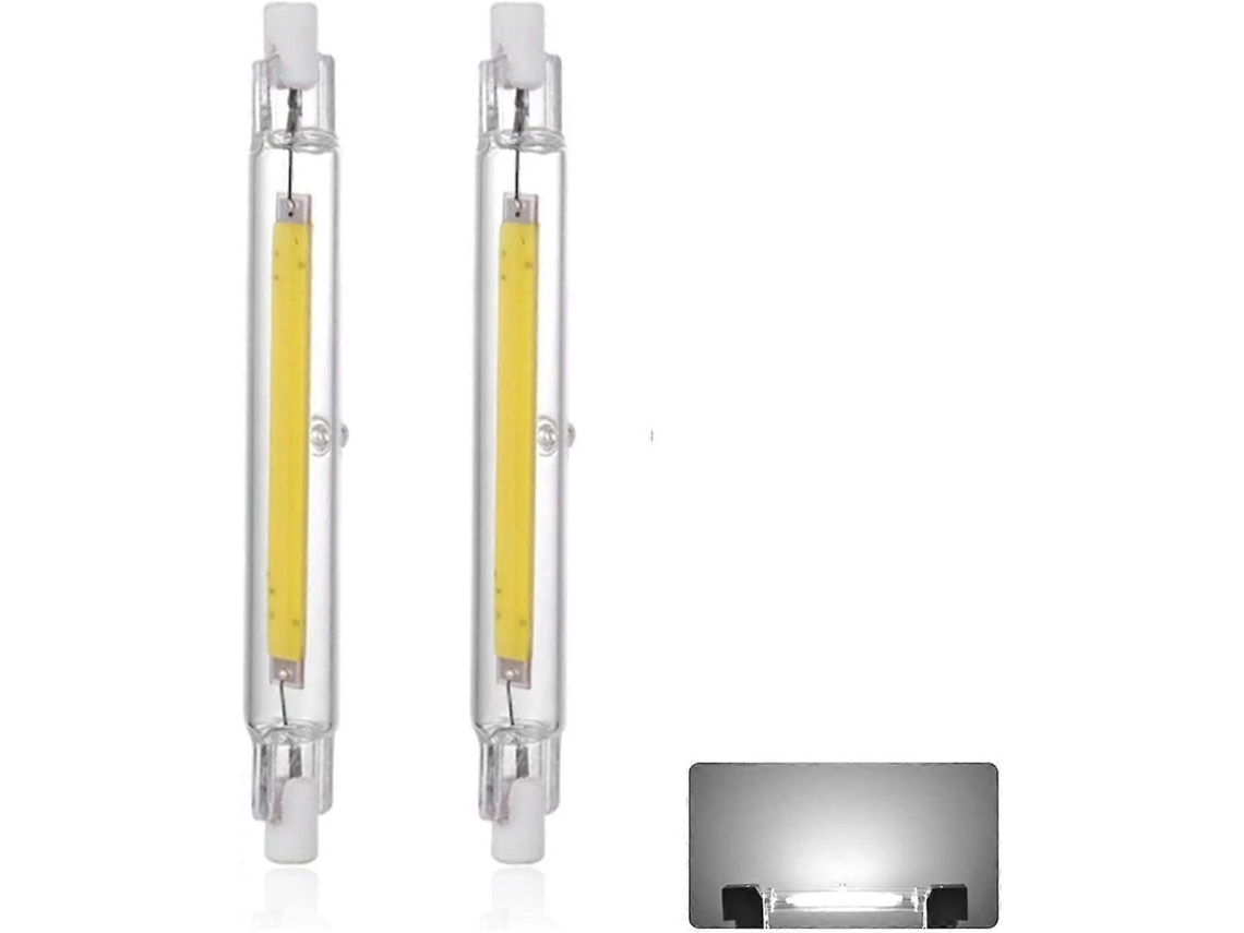 Rebe-bombilla Led R7s 189mm 30w Blanco Frío 6000k 3000lm Equivalente 300w Halógeno Regulable 360° Para Interiores Exteriores