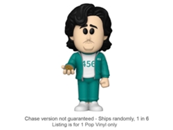 Funko SQUID GAME Seong Gi-Hun Vinilo Soda Chase Figura Se envía 1 en 6